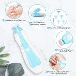 Baby Nail Trimmer New Born with Lights Electric Baby Nail Cutter 0 6 Months