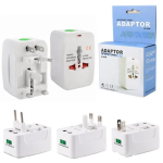 2 Usb Universal Travel Adapter Plug International Travel Adapter All in One Portable Travel