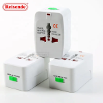 2 Usb Universal Travel Adapter Plug International Travel Adapter All in One Portable Travel