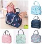 Insulated Travel Lunch Tiffin Storage Bag for Office College School Polyester Regular Size Tiffin Bag