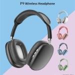 P9 Headphones Bluetooth Bluetooth Headphone on Ear 4 Hours Playback Active Noise Cancellation Ipx4 Multi Color