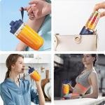 Portable Blender for Smoothies Juices 400ml Compact Jar for Soft Fruits 40w Motor Crushes