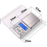 Pocket Scale Jewelery Scale Digital Weight Scale for Gold Precious Metals Electronic Weighing Machine