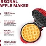 3 in 1 Mini Waffle Maker 350w Electric Non Stick Breakfast Machine