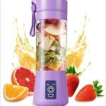 Rechargeable Hand Juicer 6 Blade Portable Electric Mini Usb Multi Color Bottle Blender Fruit Juice Maker Multicolor