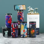 125 Portable Bluetooth Speaker with High Bass Mobile Stand 10 W Bluetooth Speaker Multi Color Multi Design Stereo Channel