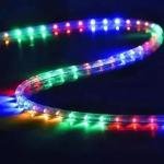 10m Rope Light Waterproof High Brightness for Indoor Outdoor Use 1200 Leeds 10 M Multicolor