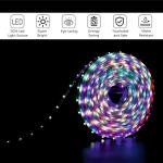 10m Rope Light Waterproof High Brightness for Indoor Outdoor Use 1200 Leeds 10 M Multicolor