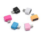 Micro Usb OTG to Usb 2 0 Android Supported Multicolor 6 Pcs
