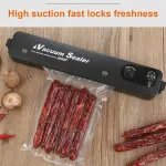 Vacuum Sealer Machine with 10 Bags Automatic Hands Free Smart Food Preservation 1 Set