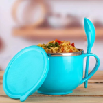 Home Chef Tangy Twist Insulated Lunch Bowl Multicolor Approx. 650ml 1 Pc