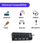 4 Port Usb Hub Usb 2 0 Hub Splitter