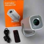 S40 Hd Smart Portable Projector 3500 Lumens 180 Degree Projection Angle Compact Design with Multiple Ports