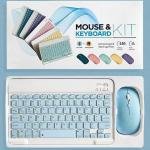 Smart Compact Wireless Keyboard Mouse Combo Multicolor
