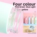 Leak Proof Nice Glass Bottle Random Color 1 Pc