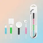 Spiral Charger Spring Cable Protector 3 Set