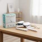 Portable Clothes Shoe Dryer Hanger Electric Dryer with Timer Cold Hot Air Modes Compact for Travel