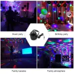Dj Light Party Disco Light for Home Party Led Disco Ball Colors Pattern