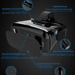Vr Box Pro Virtual Reality 3d Glasses Headset