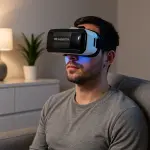 Premium Vr 3d Virtual Reality Headset 1 Pc