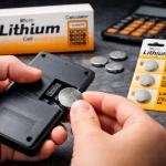 Lithium Coin Batteries 3v Pack of 5 Long Lasting Leak Proof Ideal for Key Fobs Watches and Medical Devices