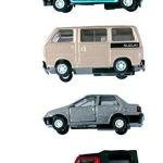 Shinsei Sundaram Car Sets Toys for Boys Pull Back 4 Piece (Multicolour)