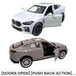 B.M.W. Model Diecast Metal Toy car for Kids, Pullback,  Random Colour, Pack of 1