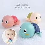 Cute Swimming Bath Toys for Toddlers 1-3, New Born Baby Bathtub Water Toys, Preschool Toddler Pool Toys (Pack of 2)