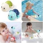 Cute Swimming Bath Toys for Toddlers 1-3, New Born Baby Bathtub Water Toys, Preschool Toddler Pool Toys (Pack of 2)