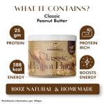 MEWALICIOUS Peanut Butter, 400 gm (Pack of 2) |25 gm Protein