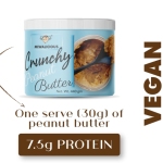 MEWALICIOUS Peanut Butter, 400 gm (Pack of 2) |25 gm Protein