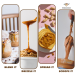 MEWALICIOUS Almond Butter Chocolate Flavour, 17.3 gm Protein