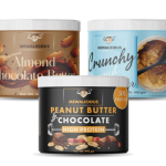 MEWALICIOUS Almond Butter Chocolate Flavour, 17.3 gm Protein, Creamy + Peanut Butter Classic, 25 gm Protein