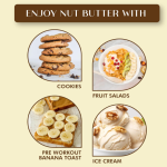 MEWALICIOUS Mix Nut Butter, 22 gm Protein, Crunchy + Peanut Butter Chocolate Flavour, 23.05 gm Protein