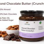 Mewalicious Almond Chocolate Butter With Dark Chocolate Crunchy (450gm)