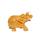 Wooden elephant carving 3 inches