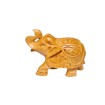 Wooden elephant carving 3 inches