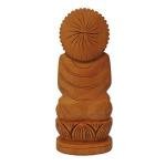 Handcrafted Wooden Buddha Statue – Meditating & Laughing Buddha Idols for Home Decor, Office, Vastu & Gifting | Natural Wood Finish Showpieces