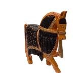 Handcrafted Wooden Horse  Antique Figurine 🐎✨