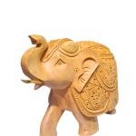 Wooden Elephant carving truck