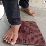 Acupuncture Foot Power Mat | Active Magnetic Pyramidal | Foot Massager, Blood Circulation Acupressure Mat for Feet