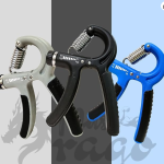 Acupuncture Foot Power Mat | | Active Magnetic Pyramidal | Foot Massager, Blood Circulation Acupressure Mat for Feet, Sturdy Magnetic Acupressure Experience (Power mat + Hand Gripper 5-60 kg)