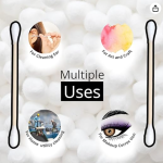 1500 Classic Cotton Ear Buds | Wood Stick Cotton Swabs | Sensitive skin protection wooden earbuds | Pure & Soft Cotton swabs Buds (3000 tips)