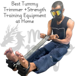 Tummy Trimmer best fat and Back Muscle Exercise Machine for Home - Abdominal Ab Toner + Fat Burner | Double Spring Tummy Trimmer exercise equipment
