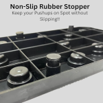 Master the Art of Pushups | Muscle Drago Pushup Board and Grip Strengthner with Adjustable Hand Gripper | Train your Chest, Triceps, Shoulders