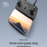 E88D Max Pro Light Single 4K HD Camera Drone with Optical Flow, App Control, 360° Flips, One Key Takeoff RC Foldable Drone with Carry Case(Single Battery)