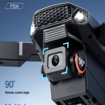 E88 Pro Drone with 4K HD Dual Camera & Screen Remote Control | Optical Flow Hover | 360° Flip | App Control | Adjustable Speed | Foldable RC Drone for Kids & Adults