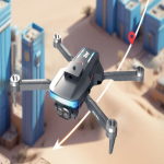 D25 Intelligent 8K HD Camera Drone with Screen Remote & App Control | GPS Positioning | Obstacle Avoidance | Position Hold | Free 8GB Memory Card & Pendrive Included