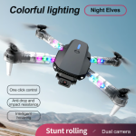 STEM DIY Nano Drone Kit (E88 Light Edition) – Build Your Own Foldable RC Quadcopter with 4K HD Dual Camera & LED Glowing Arms