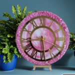 Resin Handmade Customized Wall Clock